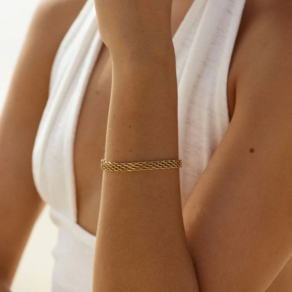 Atolea - Sifnos Bracelet - 18k Gold - New with Dust Bag - Picture 8 of 11